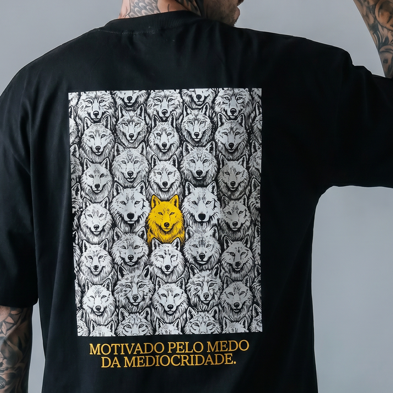 Oversized Medo da Mediocridade